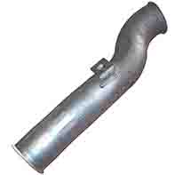Front Exhaust Pipe L: 690 Mm