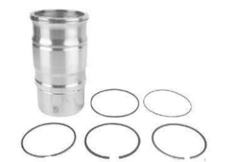 Cylinder Liner With Piston Rings