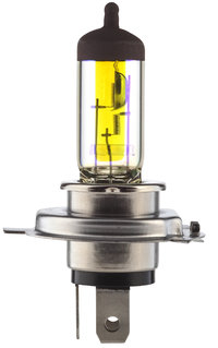 Bulb 24v 75/70w H4 P43t Yellow