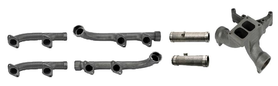 Exhaust Turbo Manifold Kit 1x1354420+1x1340899+1x1354428+1x1354424+1x1354423+2x1355353