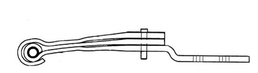 Leaf Spring, Rear 4 X 22