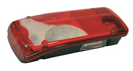 Tail Lamp, Left, With License Plate Lamp Replaces Vignal: 156770