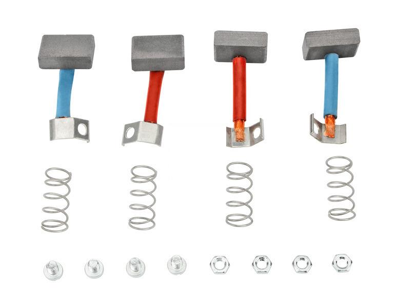 Carbon Brush Set, Starter Replaces Bosch: 2 007 014 063