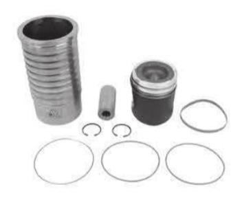 Piston With Liner Kit