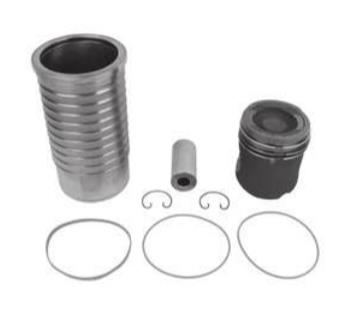 Piston With Liner Kit